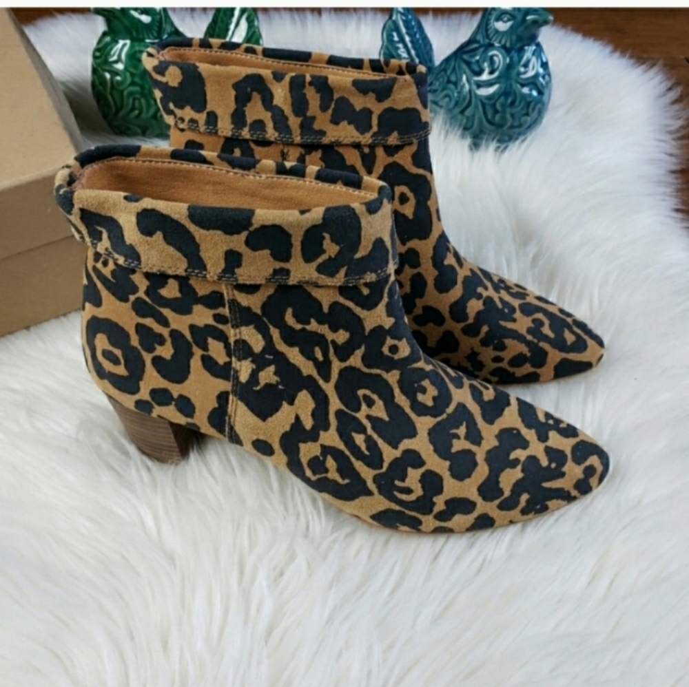 Lucky brand Zaprika suede booties 8.5 - Picture 6 of 9